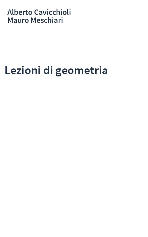 Lezioni di geometria
