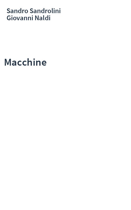 Macchine
