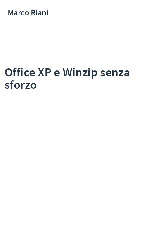 Office XP e Winzip senza sforzo