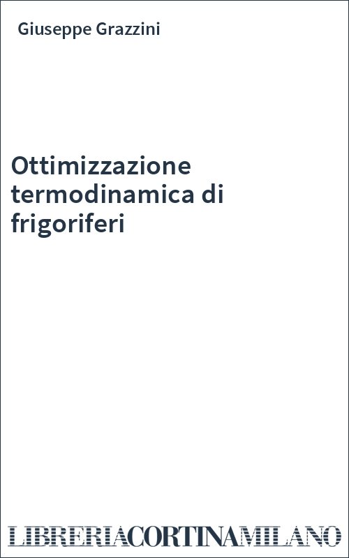 Ottimizzazione termodinamica di frigoriferi