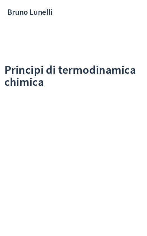 Principi di termodinamica chimica