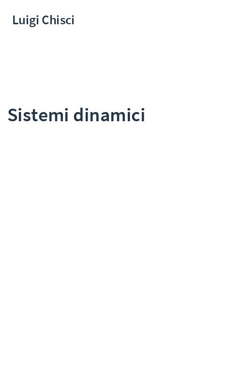 Sistemi dinamici