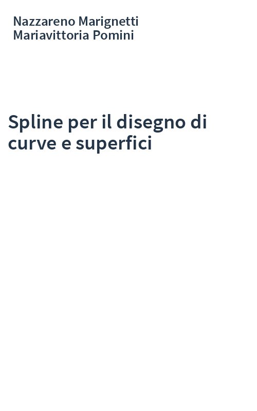 Spline per il disegno di curve e superfici
