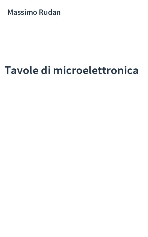 Tavole di microelettronica