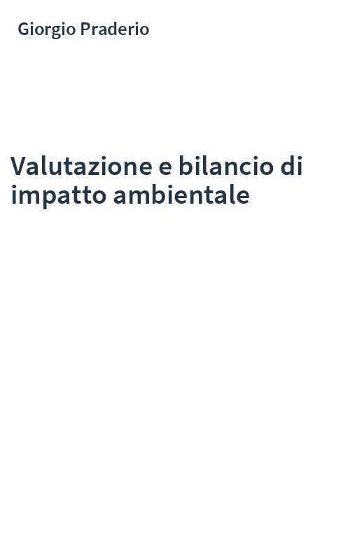Valutazione e bilancio di impatto ambientale