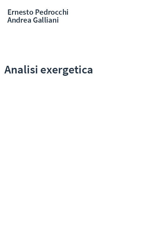 Analisi exergetica