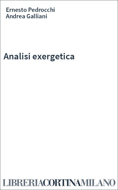Analisi exergetica