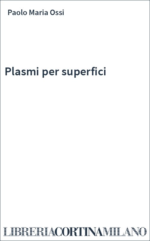 Plasmi per superfici