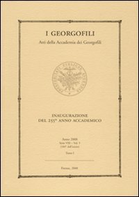 I Georgofili. Atti della Accademia dei Georgofili. Vol. 5/1