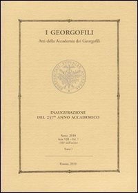I Georgofili. Atti della Accademia dei Georgofili. Vol. 7/1