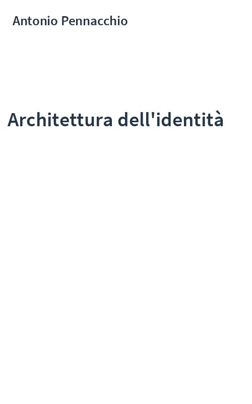 Architettura dell'identità