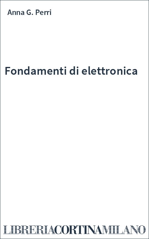 Fondamenti di elettronica