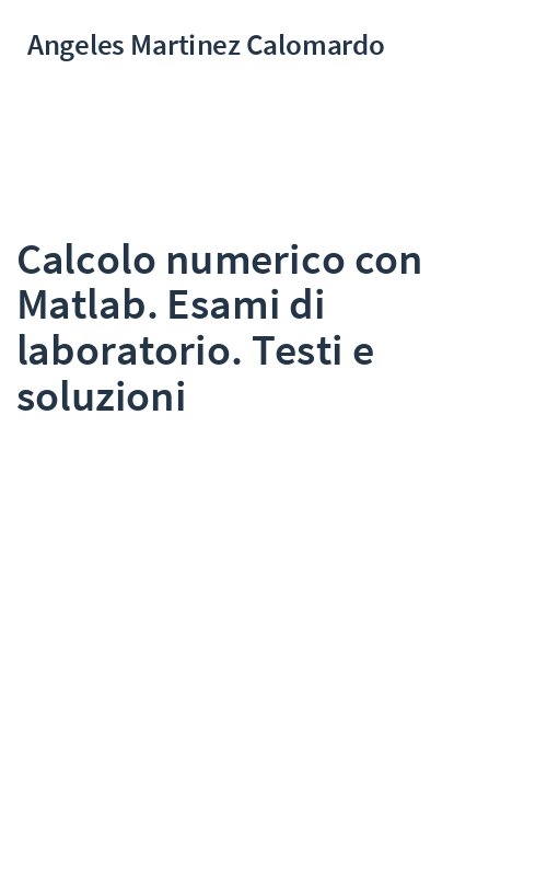 Calcolo numerico con Matlab. Esami di laboratorio. Testi e soluzioni