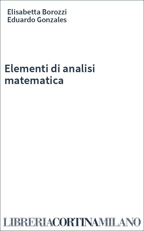 Elementi di analisi matematica