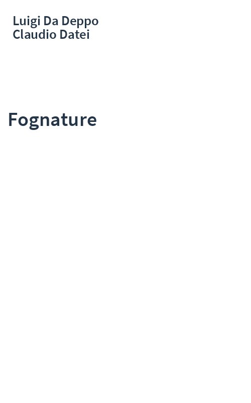 Fognature