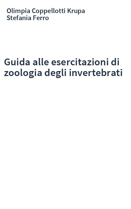 Guida alle esercitazioni di zoologia degli invertebrati