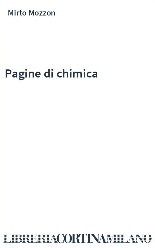 Pagine di chimica