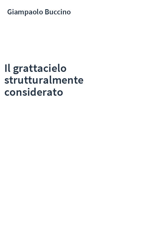 Il grattacielo strutturalmente considerato
