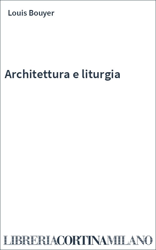Architettura e liturgia