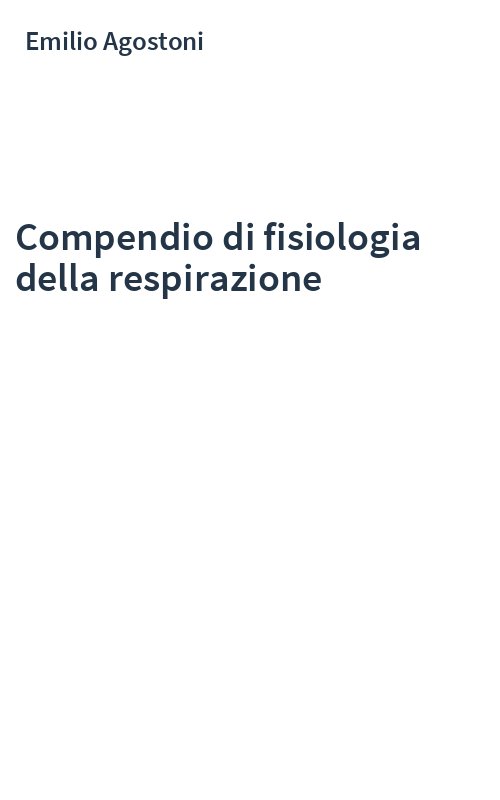 Compendio di fisiologia della respirazione