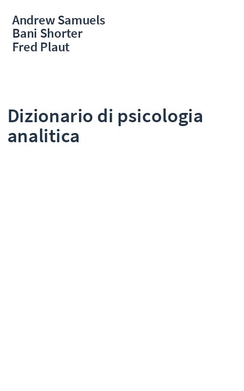 Dizionario di psicologia analitica
