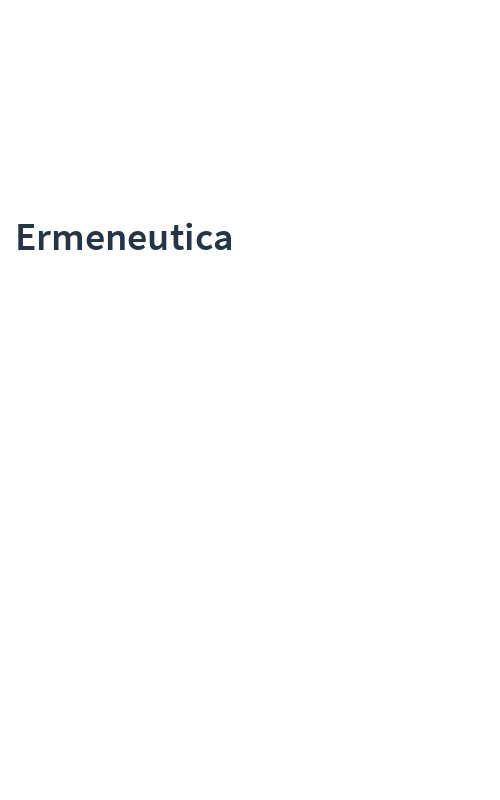Ermeneutica