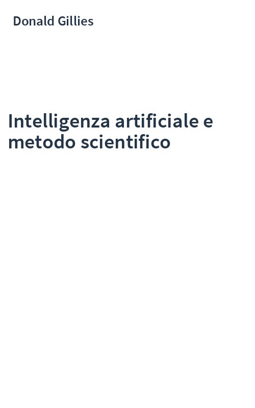 Intelligenza artificiale e metodo scientifico