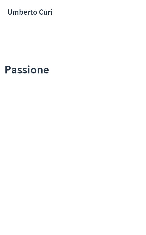 Passione
