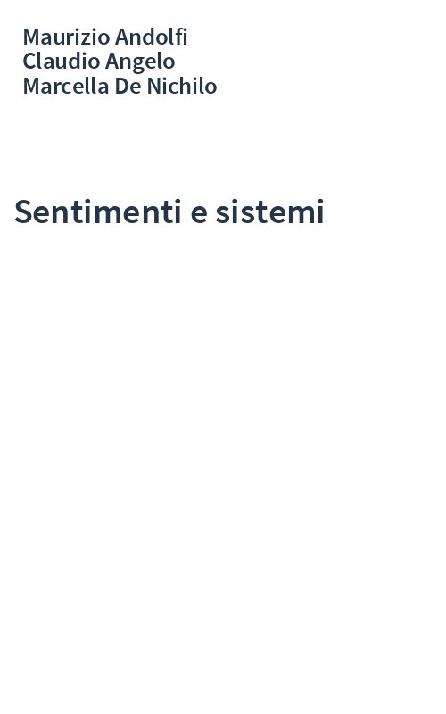 Sentimenti e sistemi