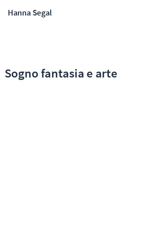 Sogno fantasia e arte