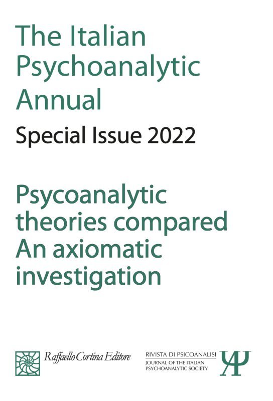The Italian Psychoanalytic Annual. Special issue 2022.