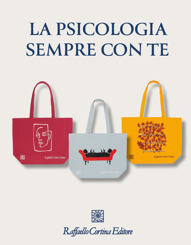 Tote bag "La psicologia sempre con te" 2026 edition - Raffaello Cortina Editore