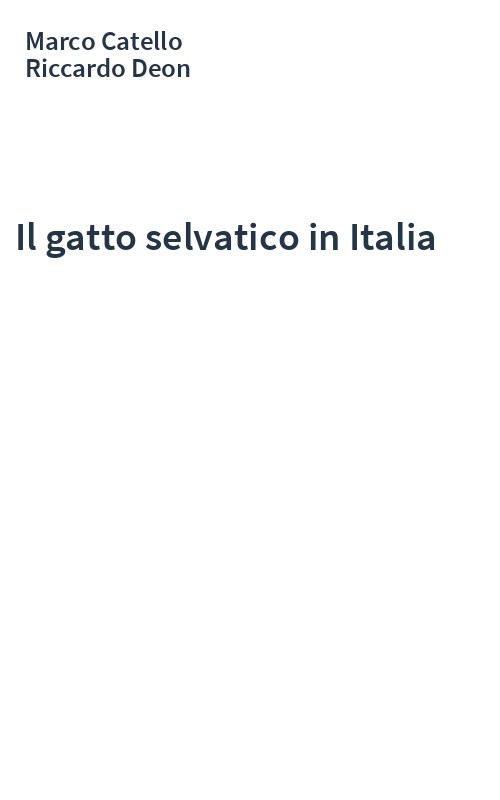 Il gatto selvatico in Italia