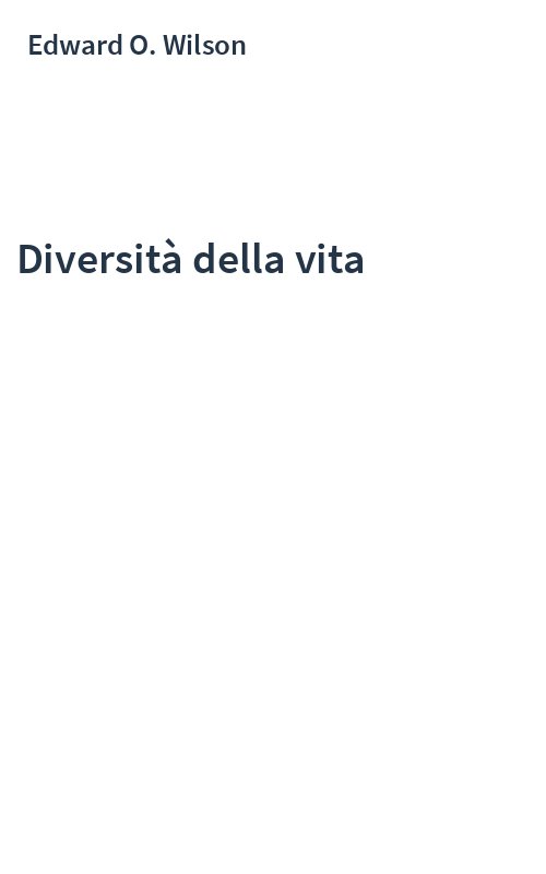 Diversità della vita