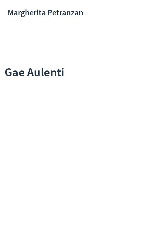 Gae Aulenti