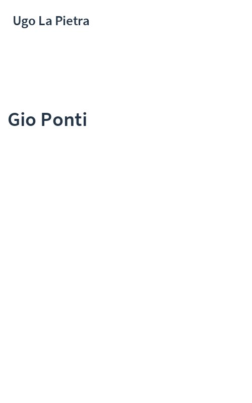 Gio Ponti