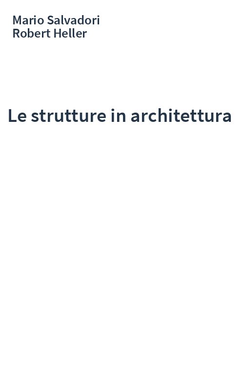 Le strutture in architettura