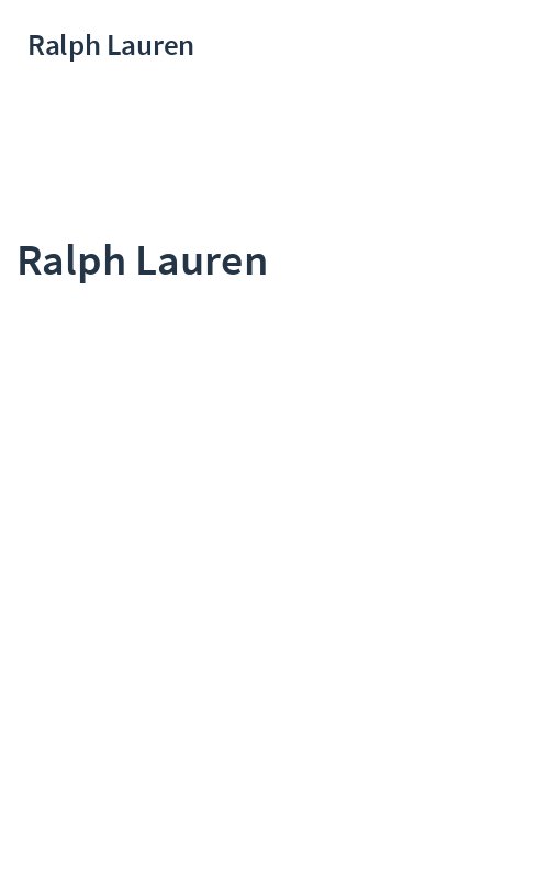 Ralph Lauren