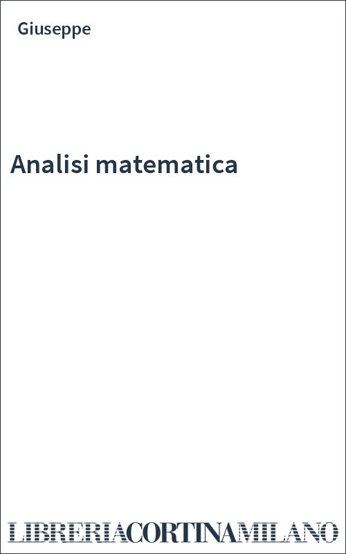 Analisi matematica