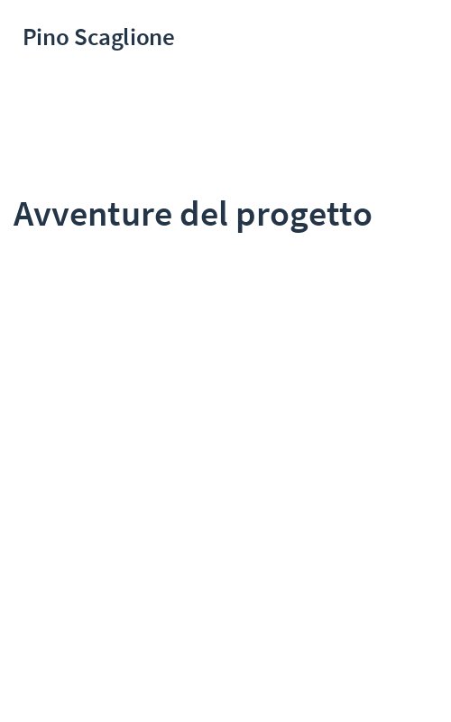 Avventure del progetto