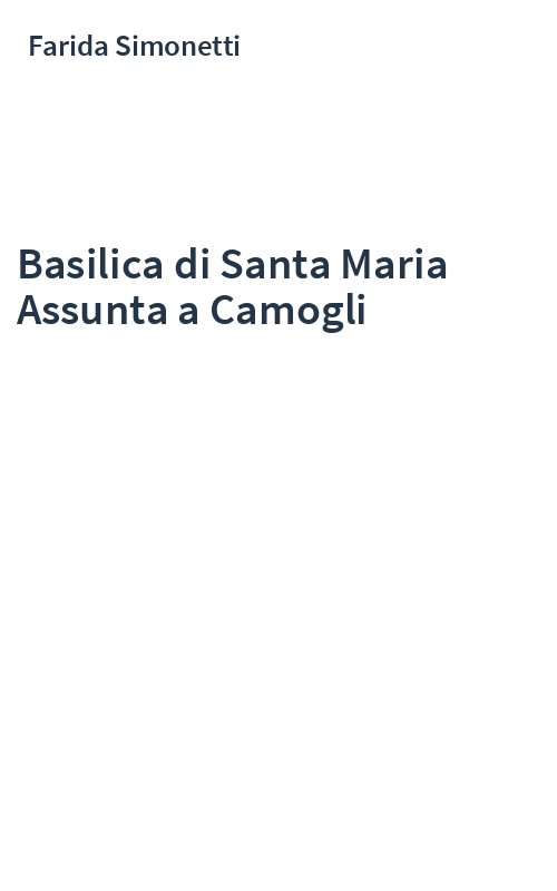 Basilica di Santa Maria Assunta a Camogli