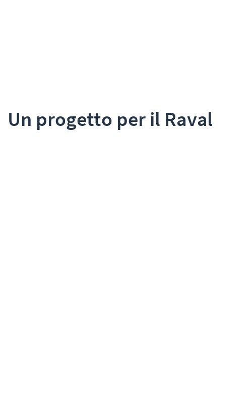 Un progetto per il Raval