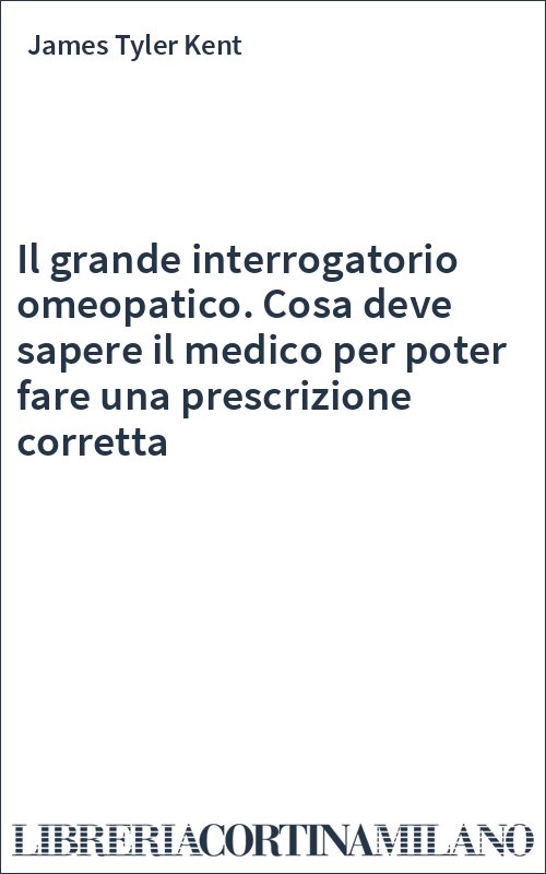 Il grande interrogatorio omeopatico. Cosa deve sapere il medico per poter fare una prescrizione corretta