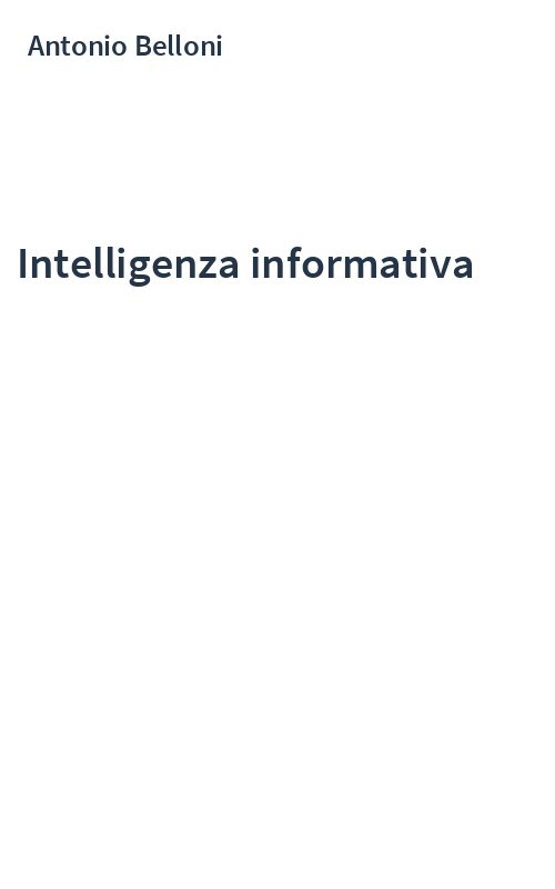 Intelligenza informativa