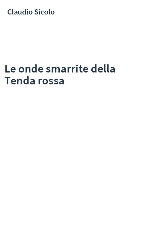 Le onde smarrite della Tenda rossa