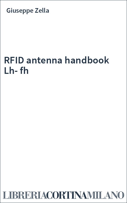 RFID antenna handbook Lh-fh