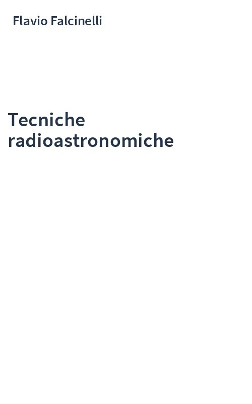 Tecniche radioastronomiche
