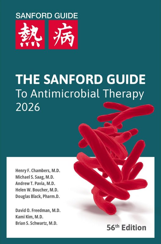 The Sanford Guide to Antimicrobial Therapy 2026 (Library Edition)