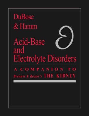 Acid-Base and Electrolyte Disorders