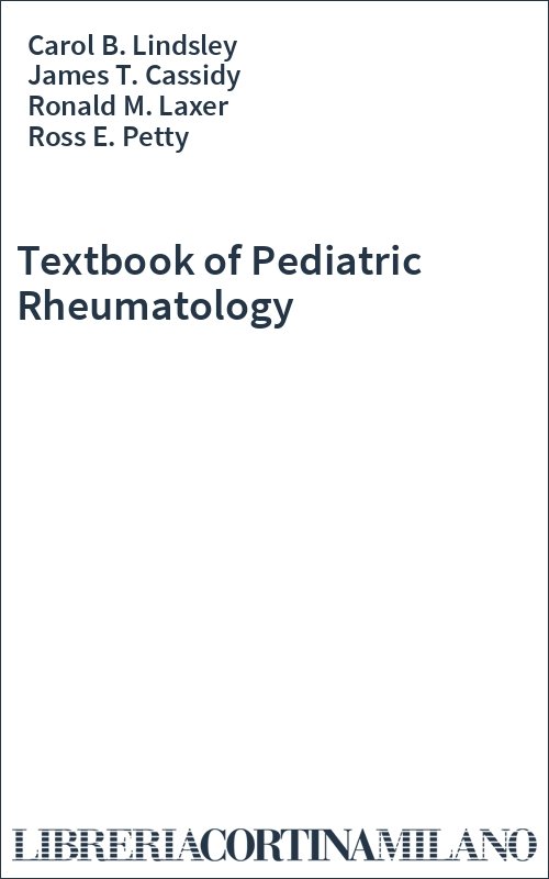 Textbook of Pediatric Rheumatology